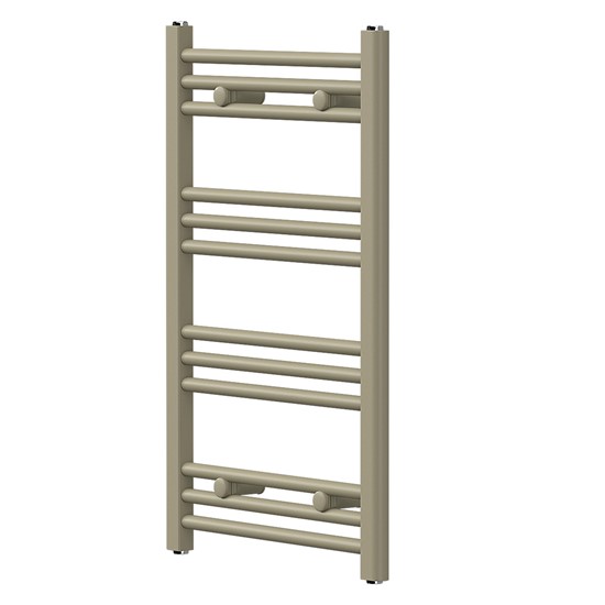 Radiador toallero de agua sahara 500 x 800mm conexión lateral, beige