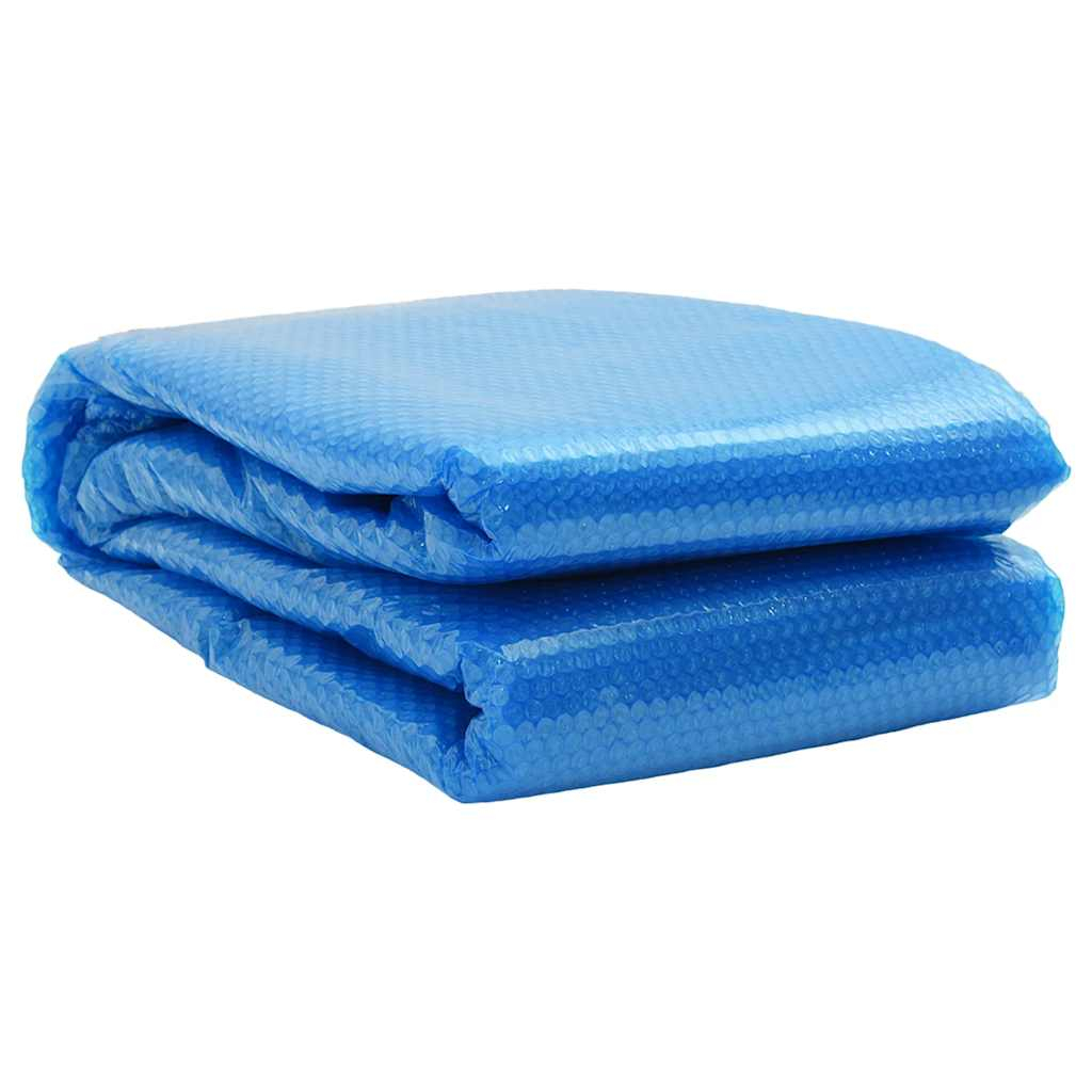 vidaXL cubierta de piscina rectangular pe azul 800x500 cm