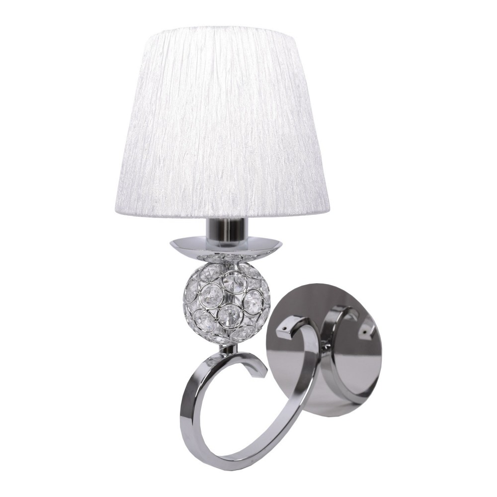 Aplique de pared honduras cromo 22cm