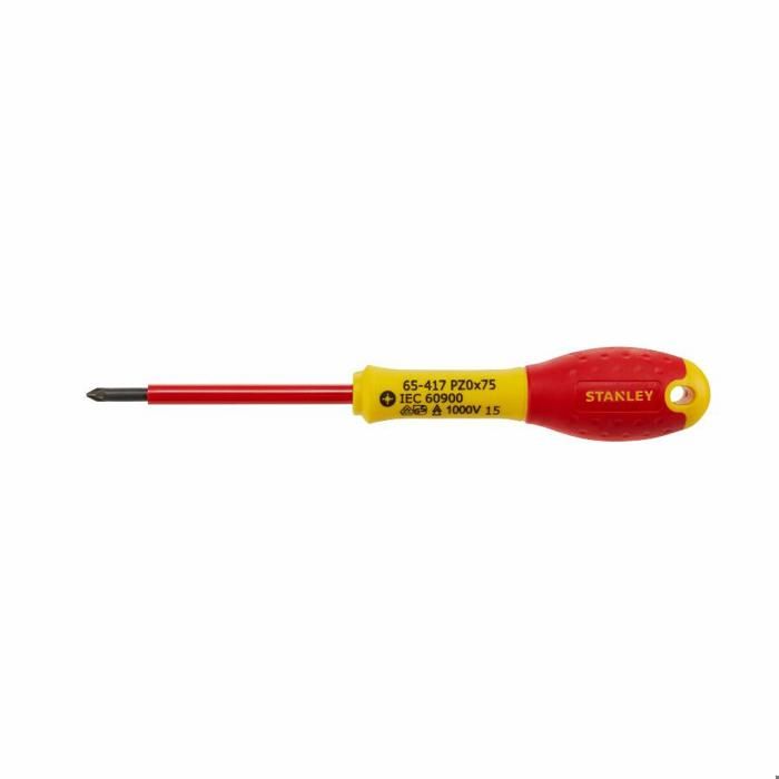 Destornillador phillips aislado pozidriv fatmax 1000v stanley