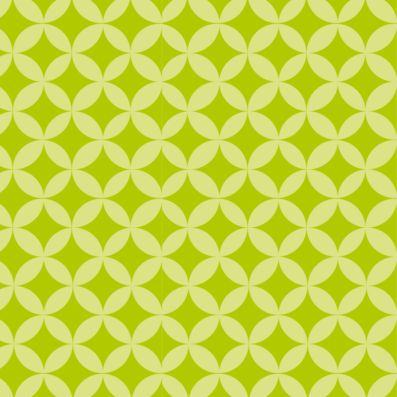 Papel pintado geométrico verde con triángulos 60cm por 300cm
