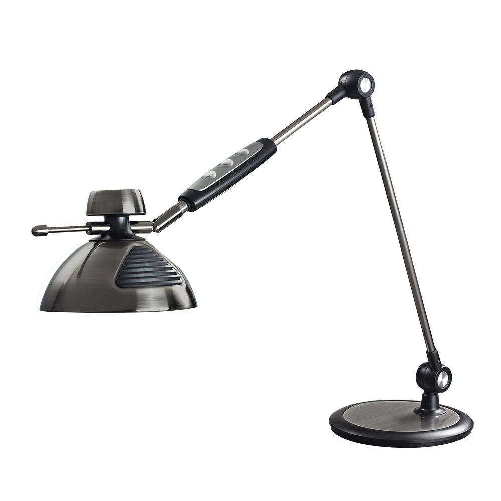 Flexo monet niquel/negro 9w 720lm