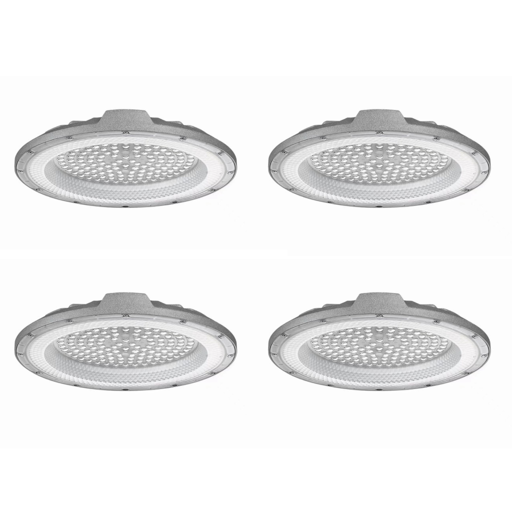 Pack 4x campana LED ufo dob 150w 6000k ip65 pf 0,95 6kv