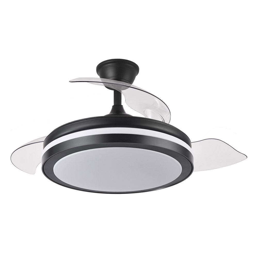 Ventilador de techo LED "esparta mini" regulable con control remoto (72w 3c