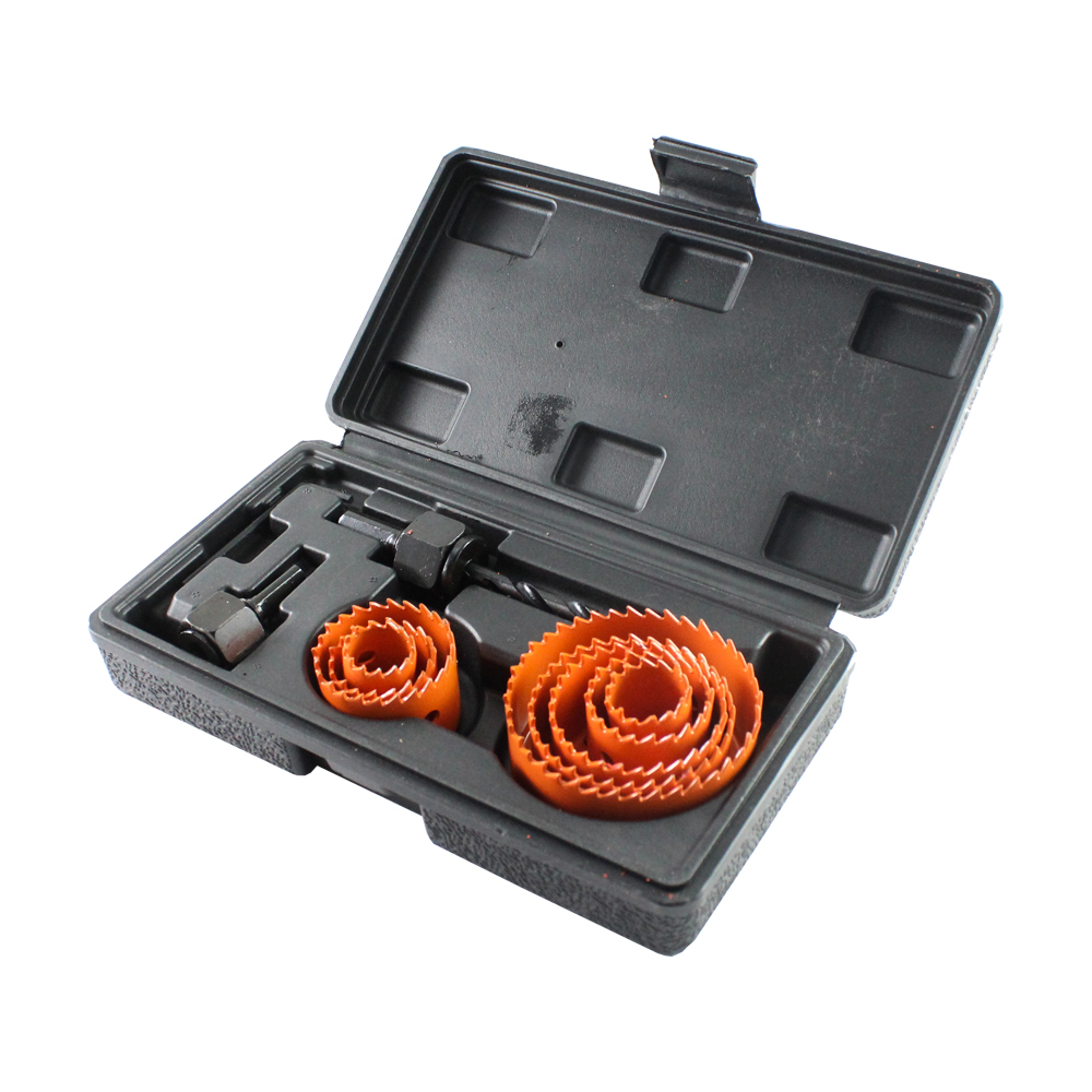 Juego kit 11 pz. 9 coronas bimetal c/ estuche stanford
