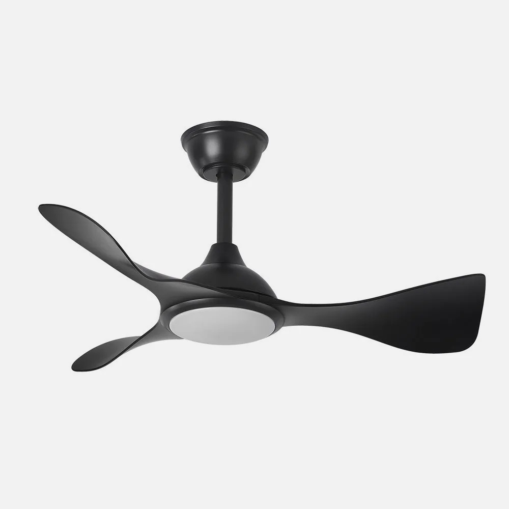 Ventilador de techo dc "caimán" regulable con mando a distancia (36w 3cct 3