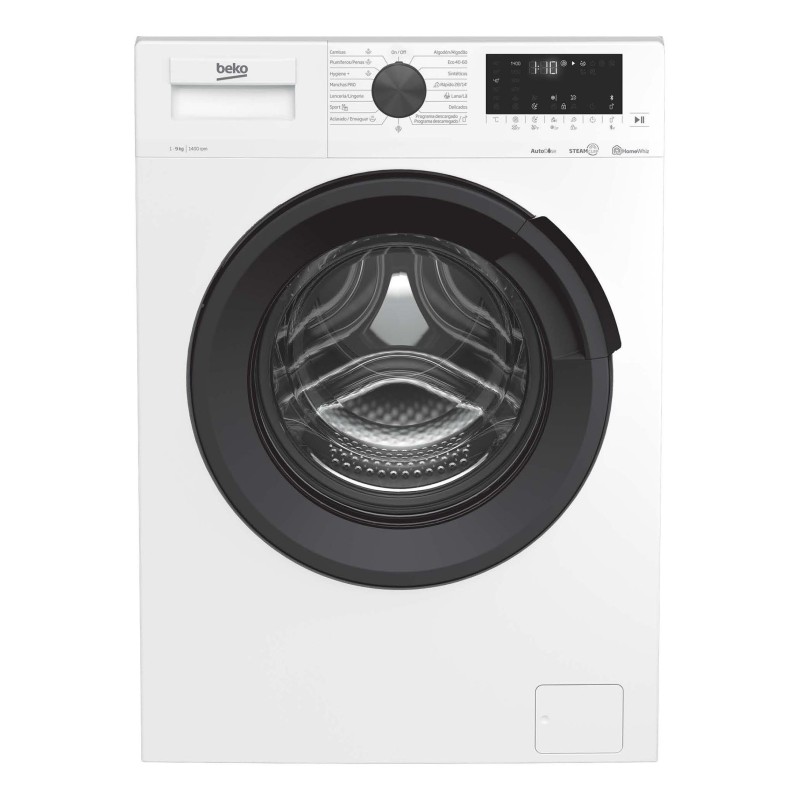 Lavadora beko bm3wft3941wb 9 kg 1400 rpm prosmart 10 años