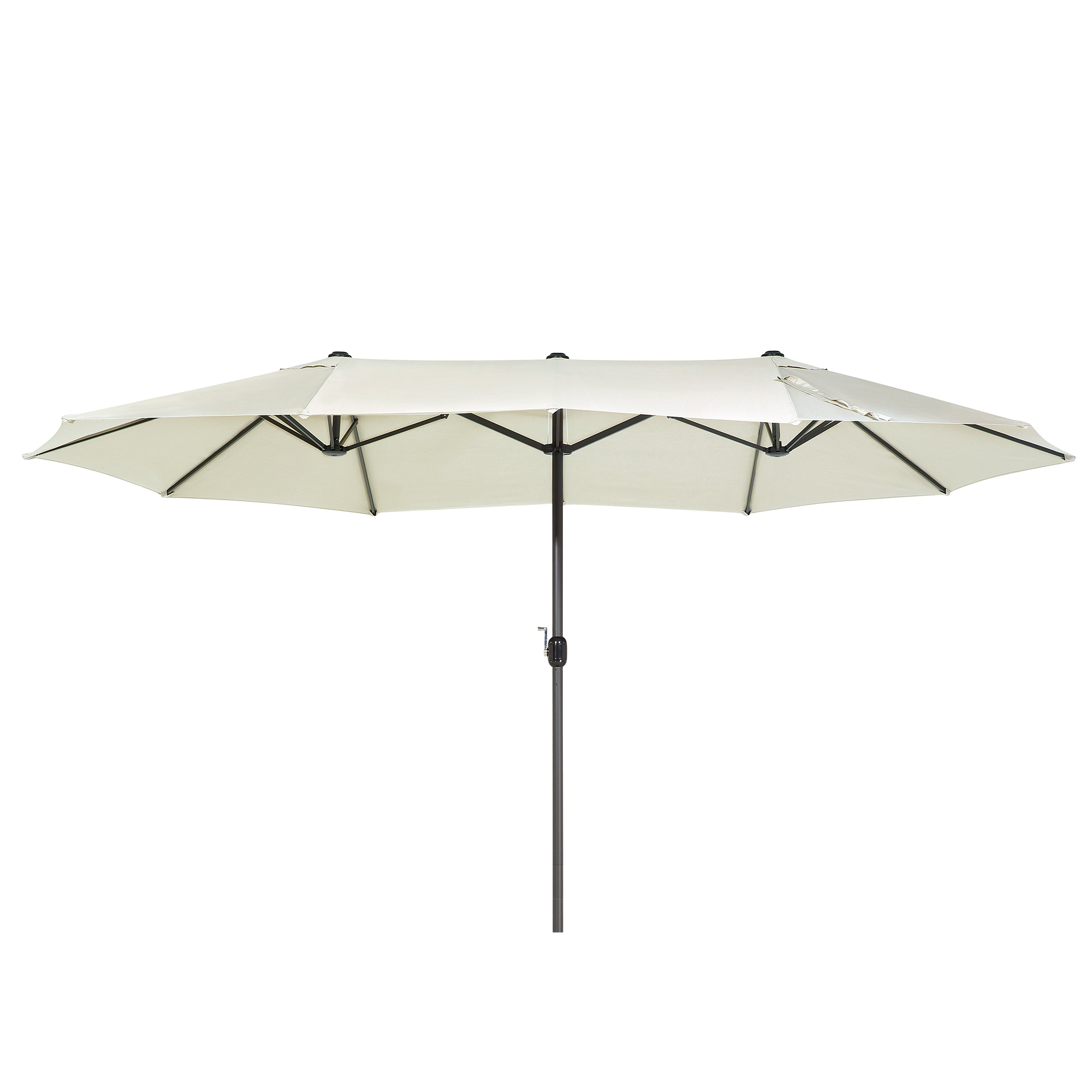 Sombrilla de jardín 460 cm sibilla beige