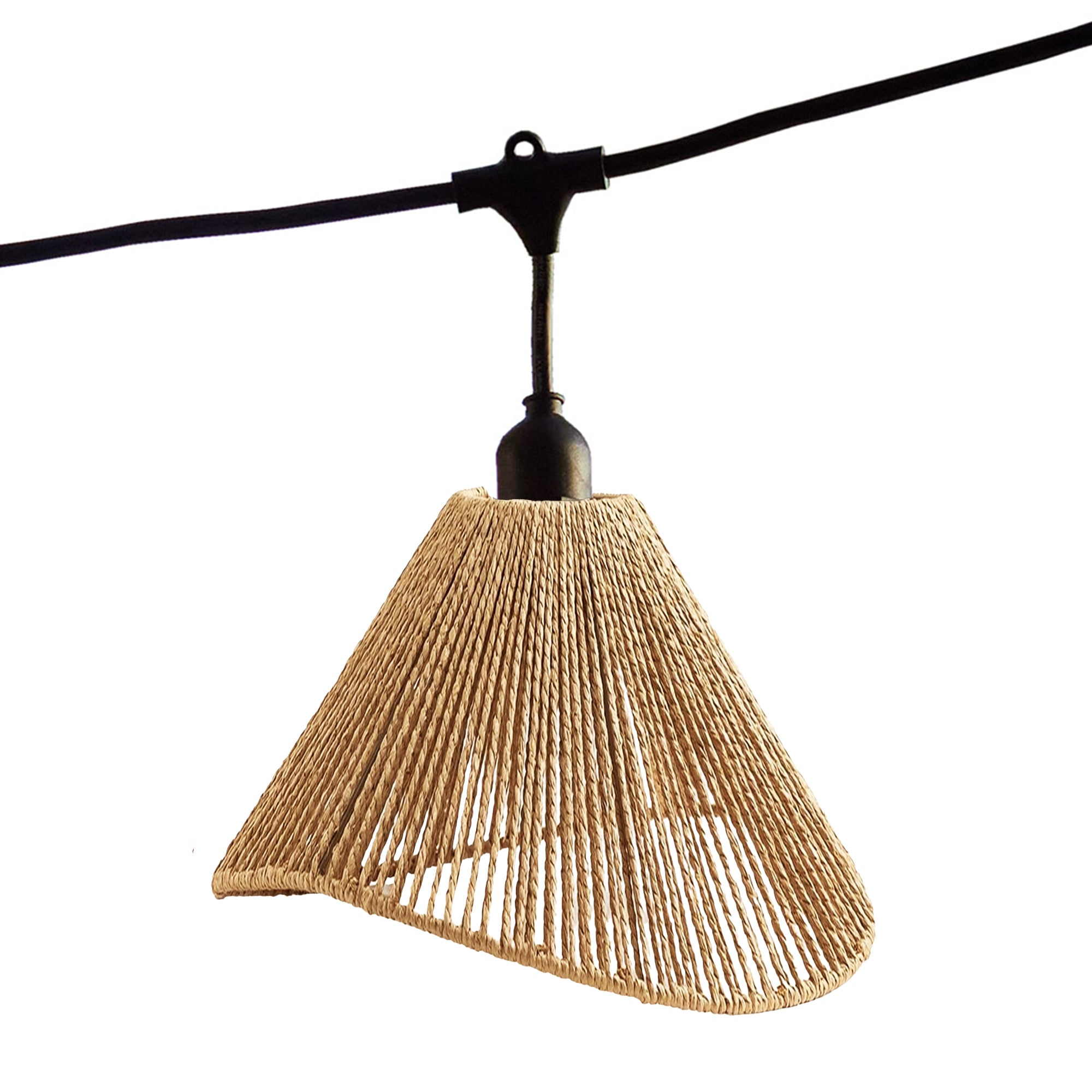 Luces de cadena conectables E27 6m raffy string