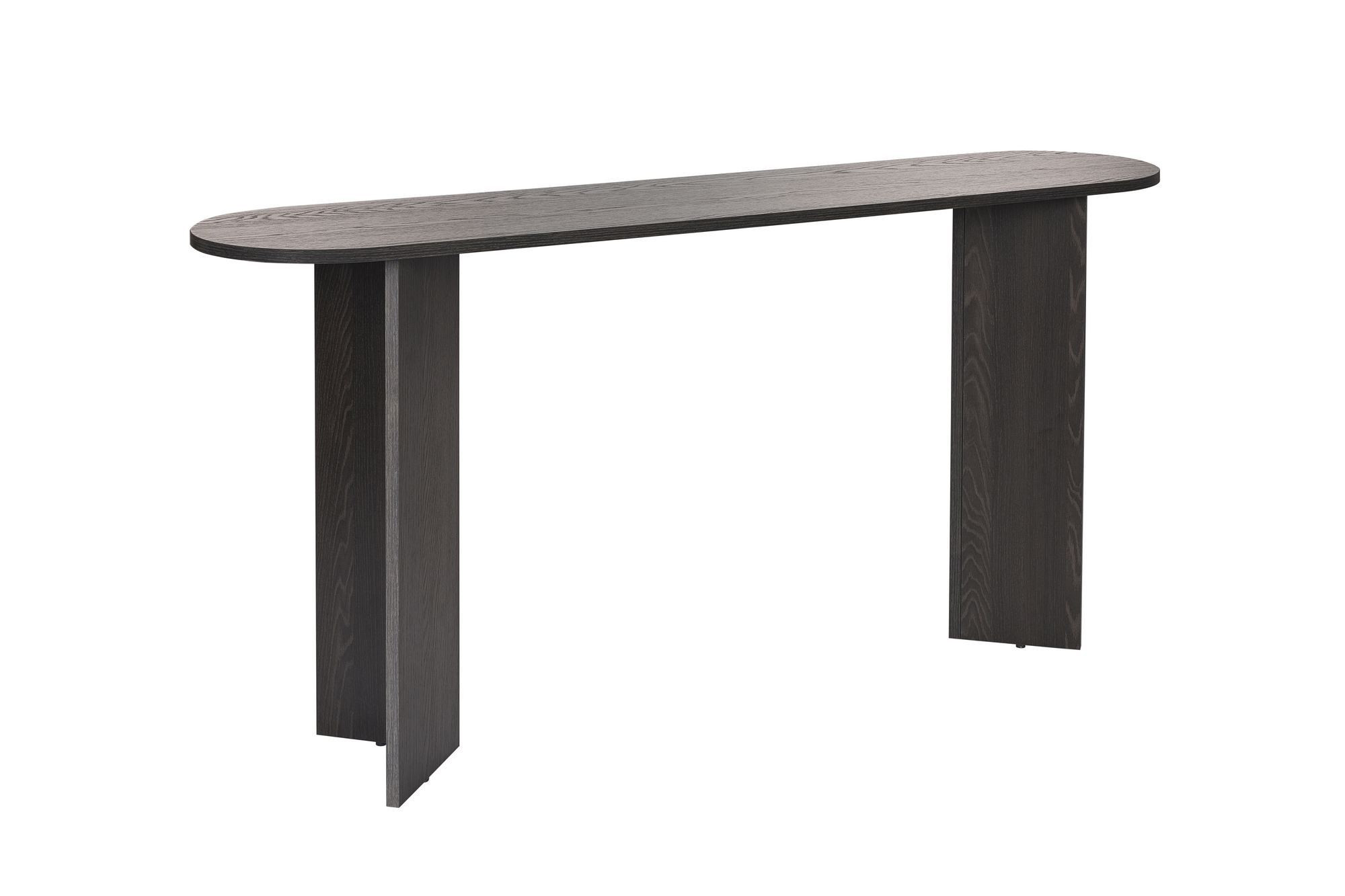 Consola de madera "sira" - 150 x 35 x 75 cm - luz negra