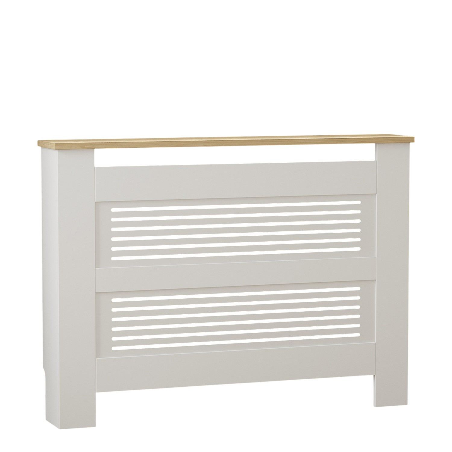 Armario para radiador de madera <<termora>> 112 x 19 x 82 cm - roble zafiro