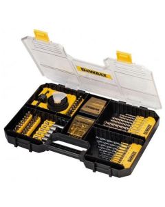 Caja de 100 accesorios para atornillar y taladrar t-stak - Dewalt - dt71569