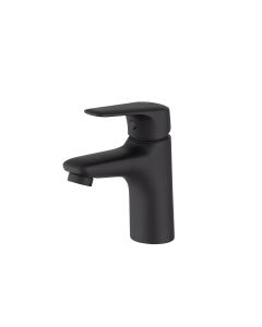 Mezclador para lavabo negro one