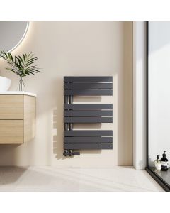 Emke radiador toallero agua caliente 76x50cm, 397w, antracita