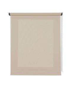 Estor translúcido estores enrollables para ventanas beige 140x250 cm
