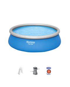 Piscina hinchable fast set Bestway 457x122 cm con depuradora cartucho 3.028