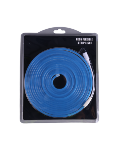 Neón LED flexible 12v, 5 metros 6x12mm 120 LEDs/m. Color azul