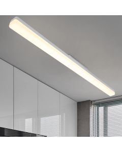 Nettlife plafón LED blanco 4000k 36w 90cm lámpara  con luz diurna: lámpara