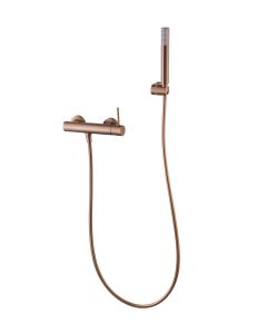 Grifo de kit ducha monza oro rosa cepillado [ imex® ]