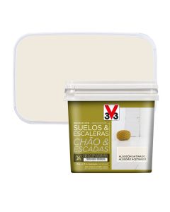 Pintura para suelos y escaleras algodón 750 ml