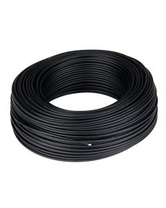 Cable H07V-K 1x2,5mm negro rollo 100m