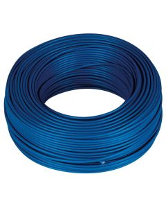 Cable H07V-K 1x6mm azul rollo 25m
