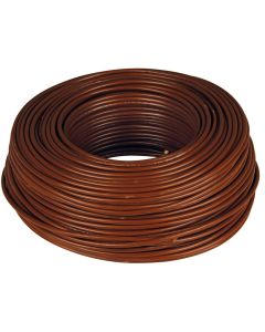 Cable H07V-K 1x1,5mm marrón rollo 100m
