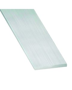 Pletina de aluminio bruto 40 x 2 mm - 2,5 m