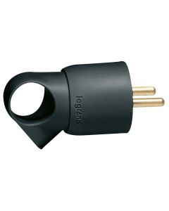 Clavija 2 p+t 16 a con anillo