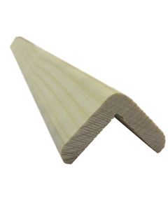 Cantonera madera natural 300 x 3,4 x 3,4 cm