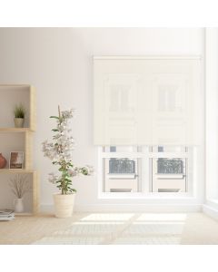 Estor enrollable screen  apertura 10%  blanco lino 150 x 190cm