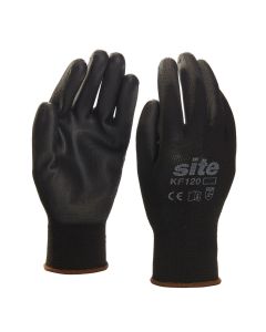 Guantes poliuretano site talla m