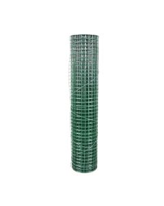 Malla soldada plastificada 1 x 5 m - hueco 13 x 13 mm Blooma