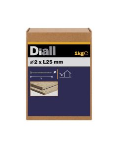 Clavo anillado 2x25 mm diall 1 kg
