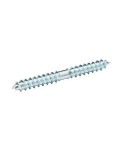 Pack 5 espigas roscadas de acero galvanizado diall 40 x ø 4 mm