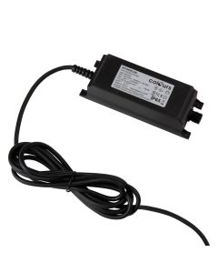 Controlador iluminación led 60 w, ip65 negro