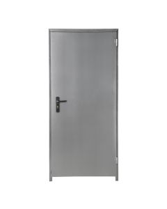 Puerta multiuso galvanizada  reversible con aislante 200 x 91 cm