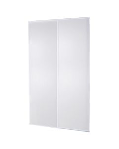 Pack puertas correderas Blizz blanco 180 cm 2 uds