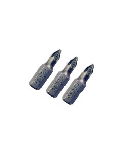 Juego 3 puntas 25 mm pz1