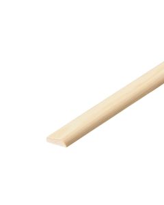 Moldura de madera 240 x 3 x 0,6 cm