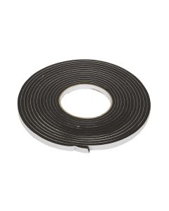Burlete espuma universal 5 mm x 6 m diall negro