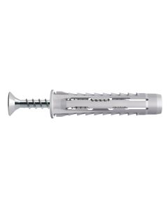 Pack 30 tacos multimaterial con tornillo diall 8 x 40 mm