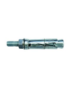 Pack 4 anclajes de expansión con tornillo y tuerca diall 14 x 50 mm