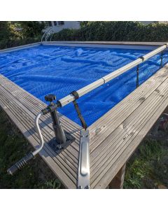 ENRROLLADOR DE CUBIERTAS PISCINAS GRE BASIC ELEVADAS GRE