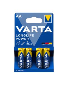 Pack 4 pilas alcalinas aa varta