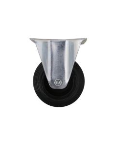 Rueda fija ø 10 cm con pletina