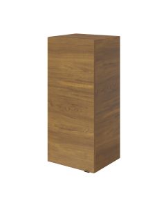 Mueble de baño auxiliar suspendido Idalie color nogal 90x40x36cm