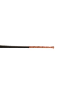 Cable H07V-K 1x16mm negro al corte 1m