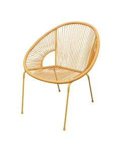 Silla de balcón de acero Hosti