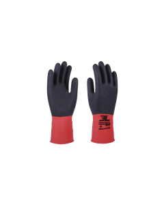 Guantes 100% latex natural flocado ecobic-br (talla 8/m)